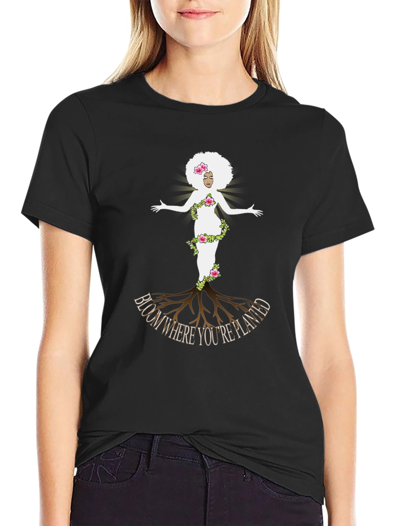 Bloom Where Youre Planted Graphic Tee