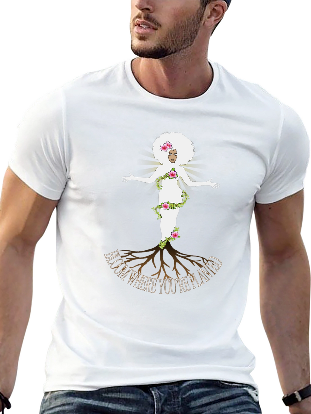 Bloom Where Youre Planted Graphic Tee