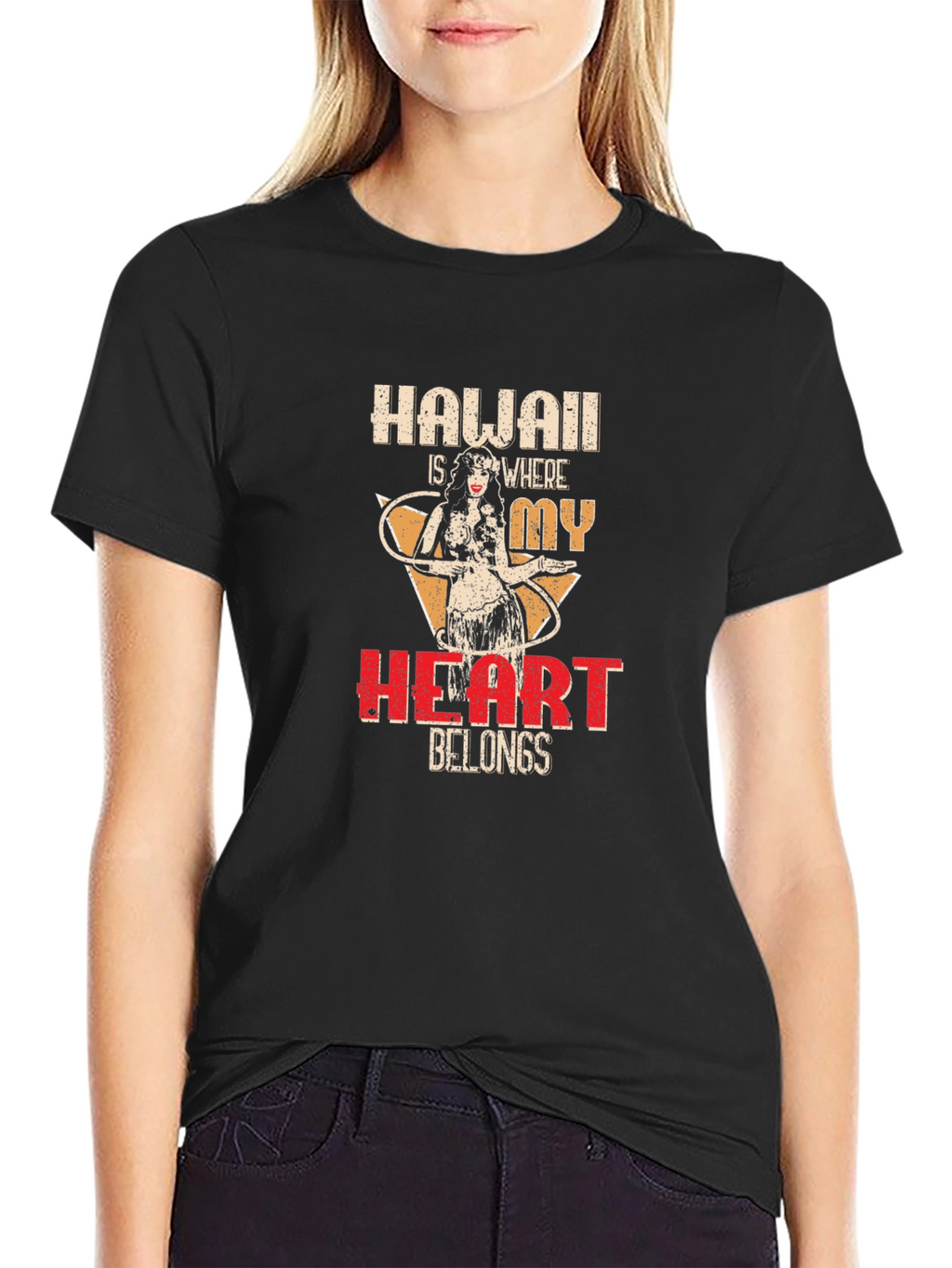 Hawaii Heart T-Shirt - Island Style Tee