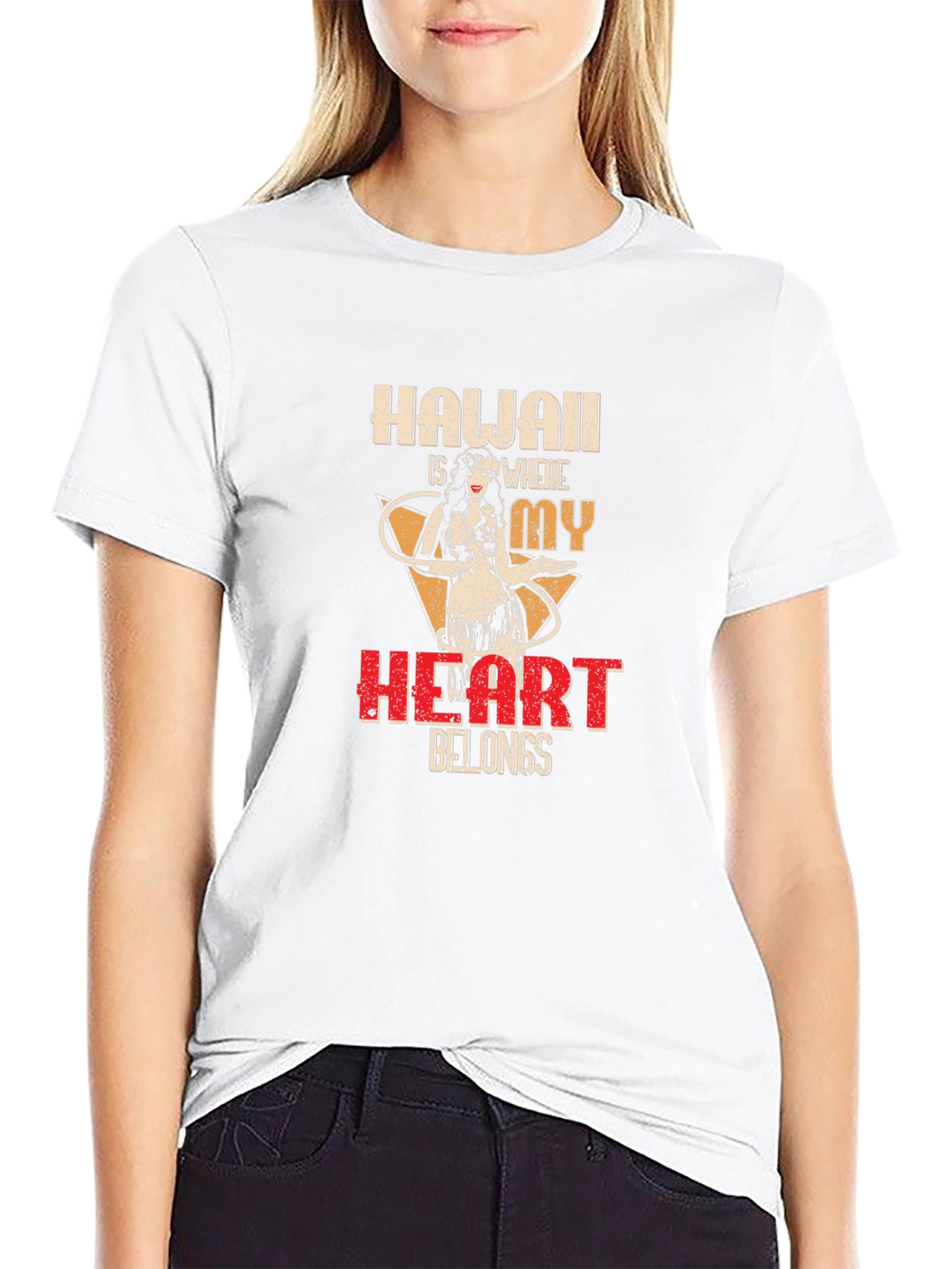 Hawaii Heart T-Shirt - Island Style Tee