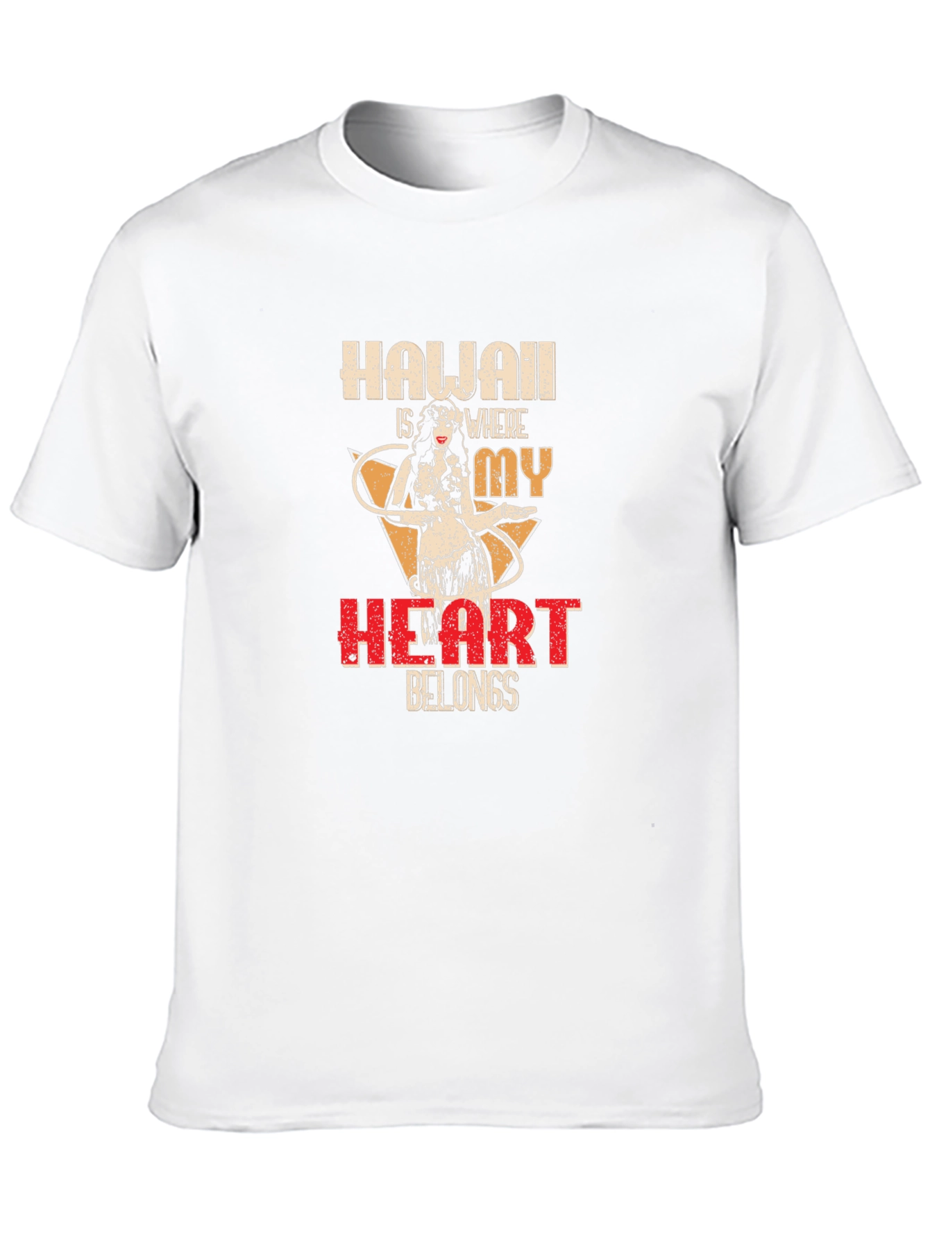 Hawaii Heart T-Shirt - Island Style Tee