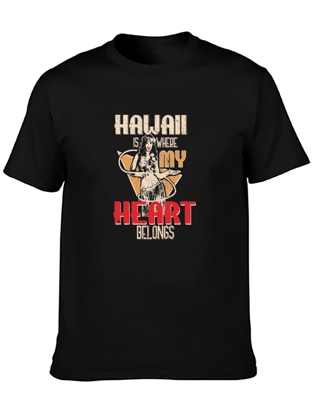 Hawaii Heart T-Shirt - Island Style Tee