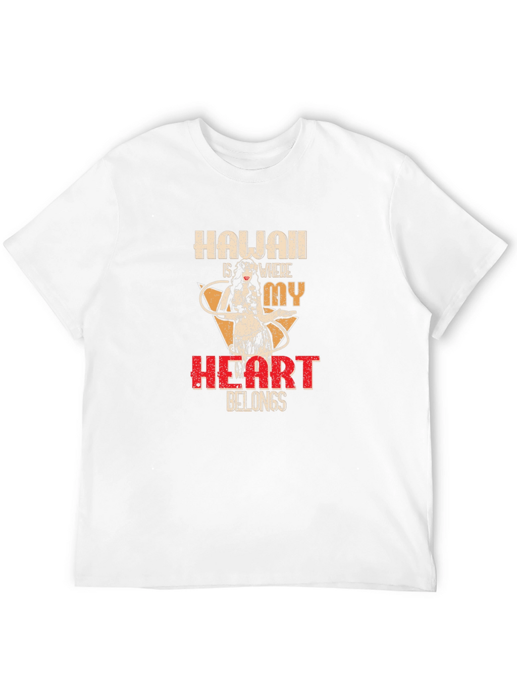 Hawaii Heart T-Shirt - Island Style Tee