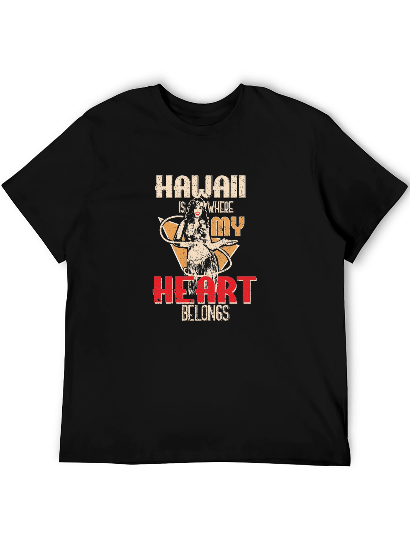 Hawaii Heart T-Shirt - Island Style Tee
