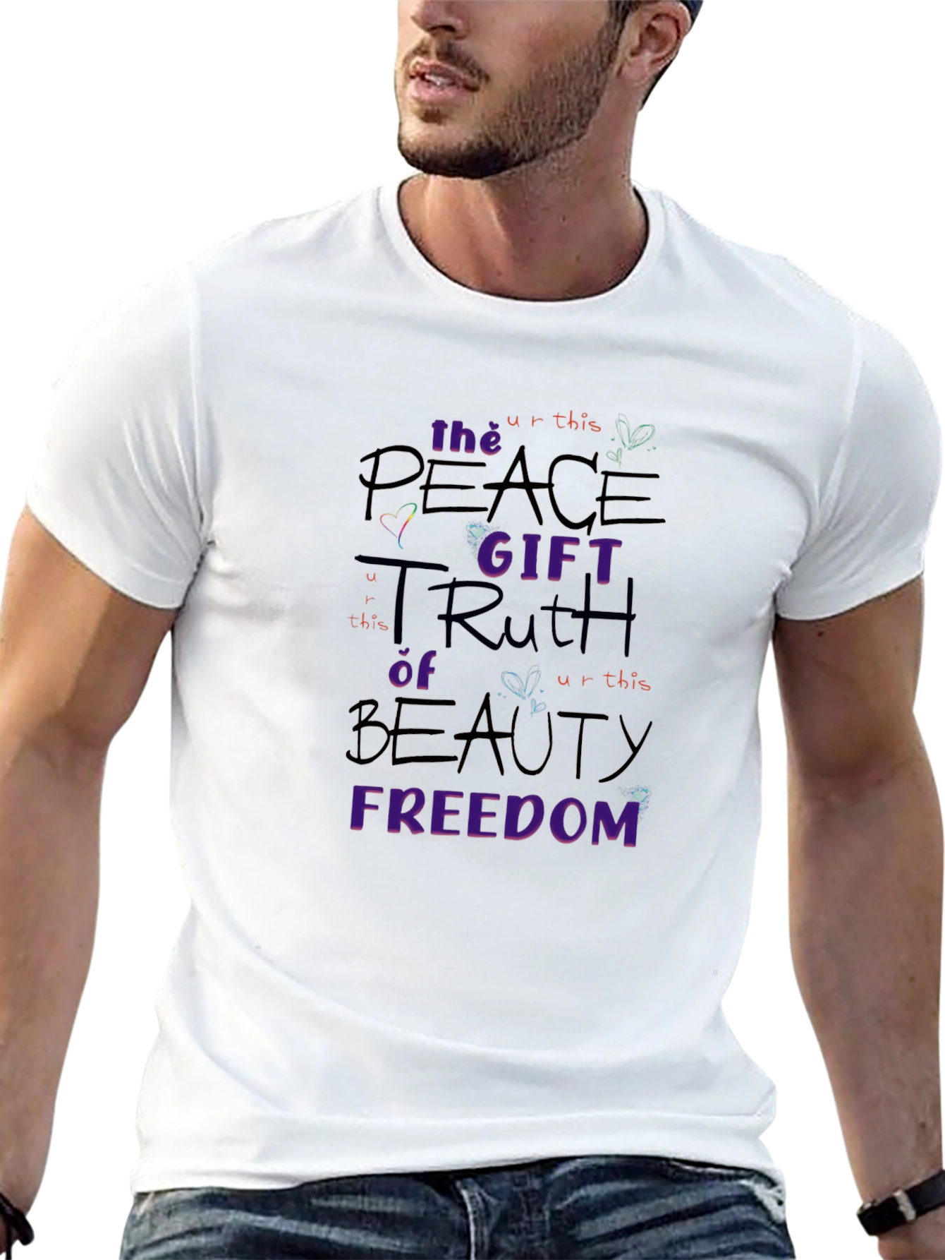 Peace Truth Beauty Freedom T-Shirt