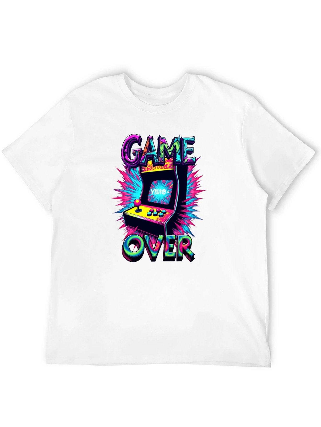 Retro Game Over T-Shirt - Gamer Style