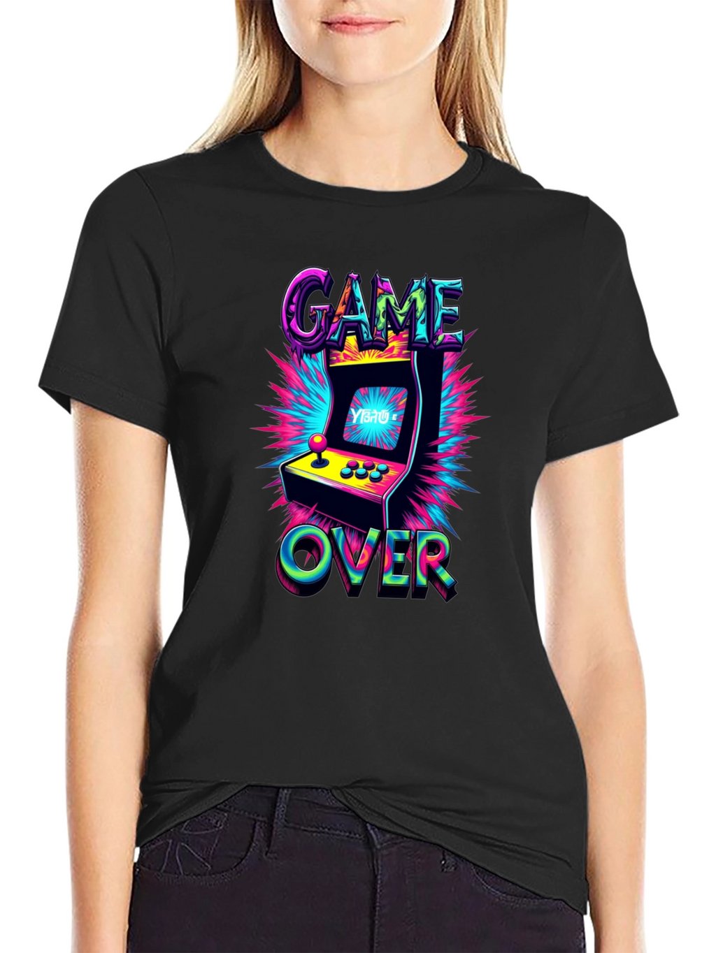 Retro Game Over T-Shirt - Gamer Style