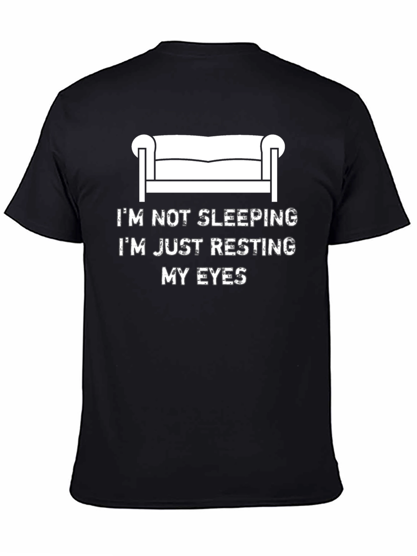 Resting My Eyes Funny Graphic T-Shirt