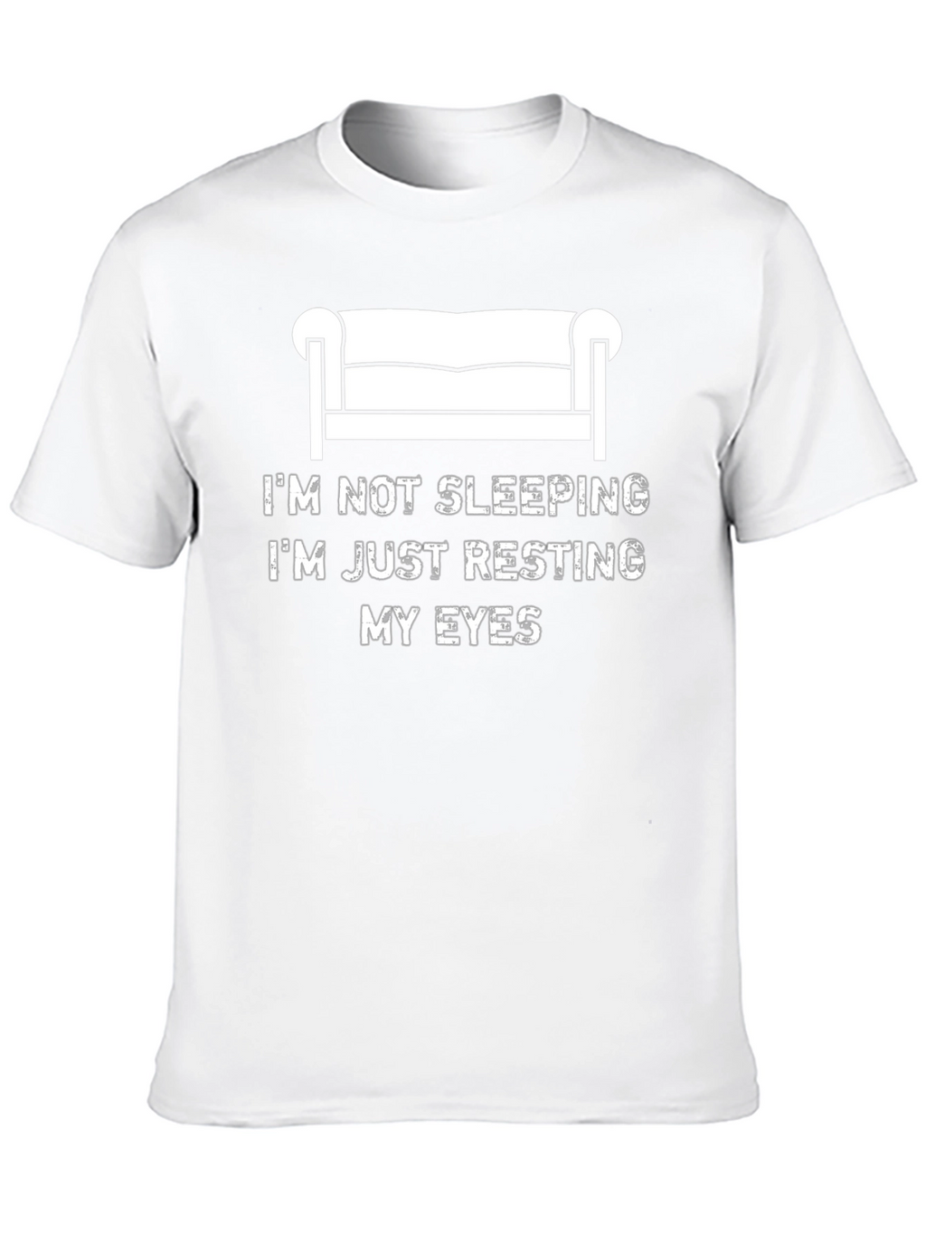 Resting My Eyes Funny Graphic T-Shirt