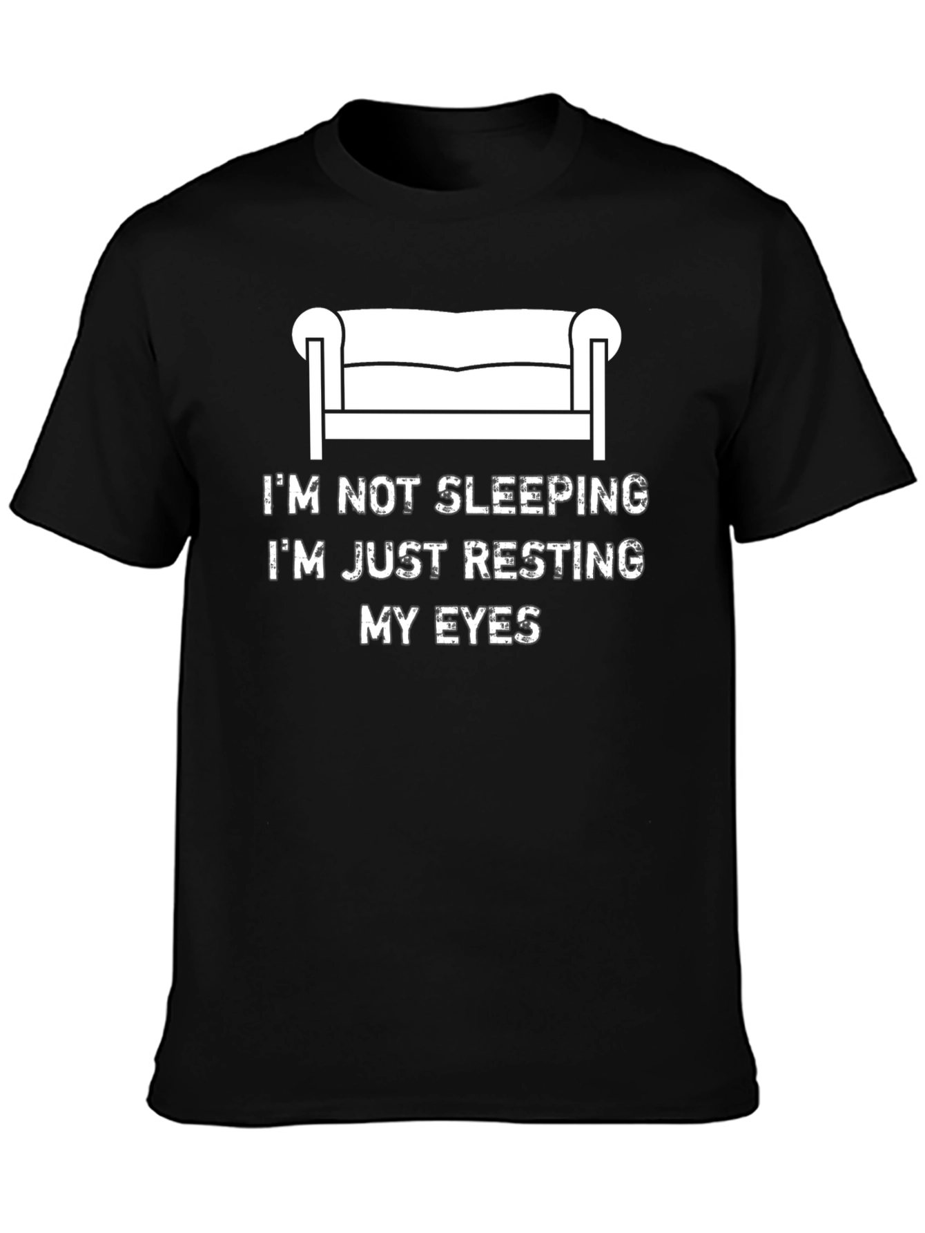 Resting My Eyes Funny Graphic T-Shirt