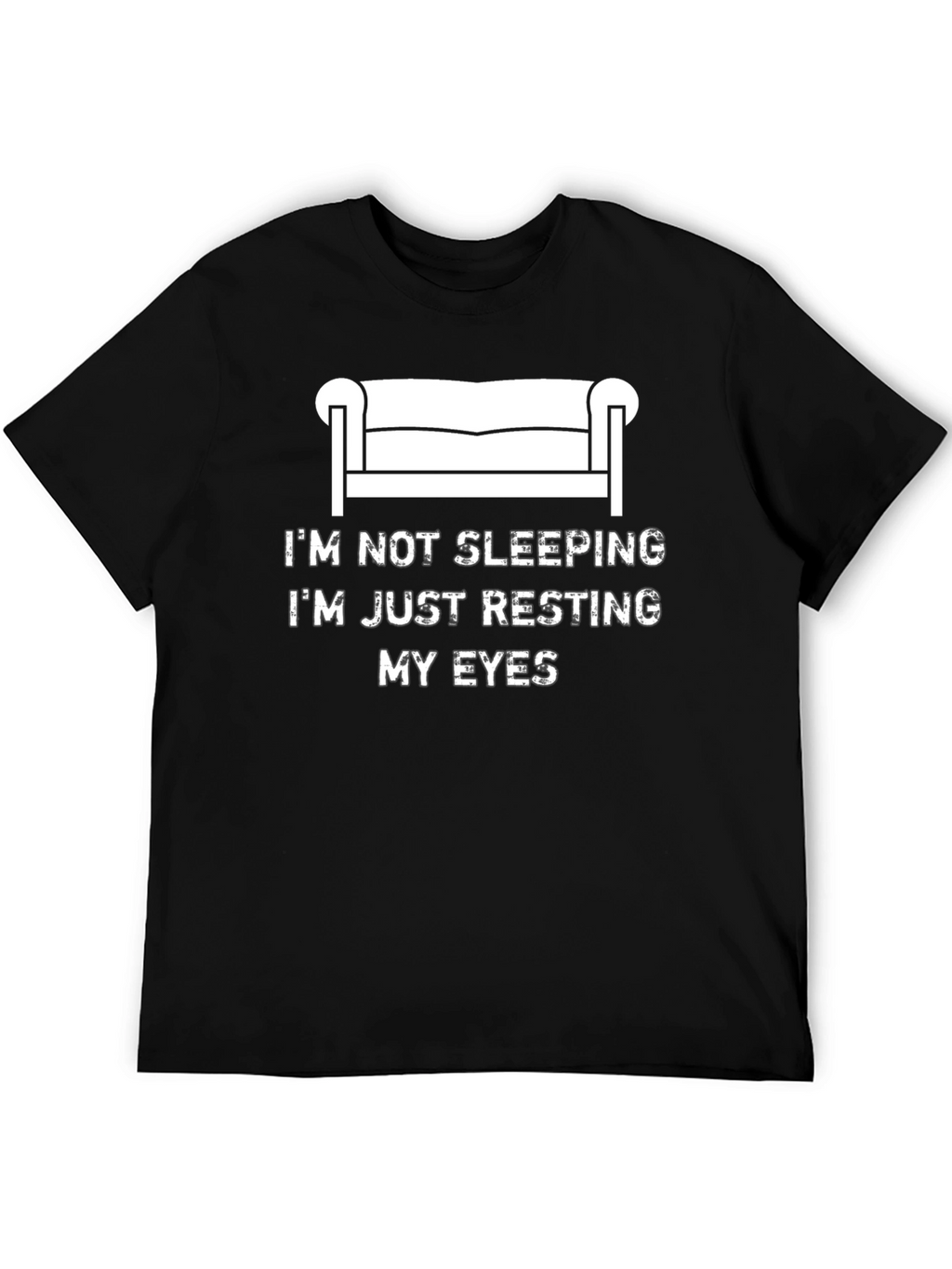 Resting My Eyes Funny Graphic T-Shirt