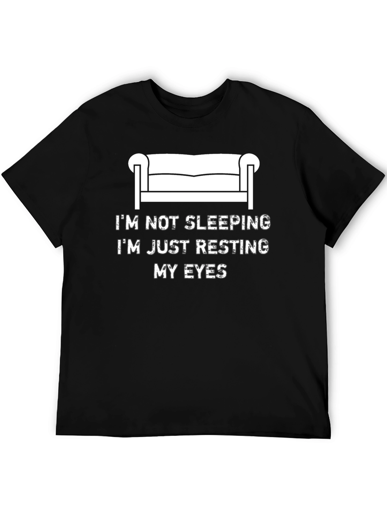 Resting My Eyes Funny Graphic T-Shirt