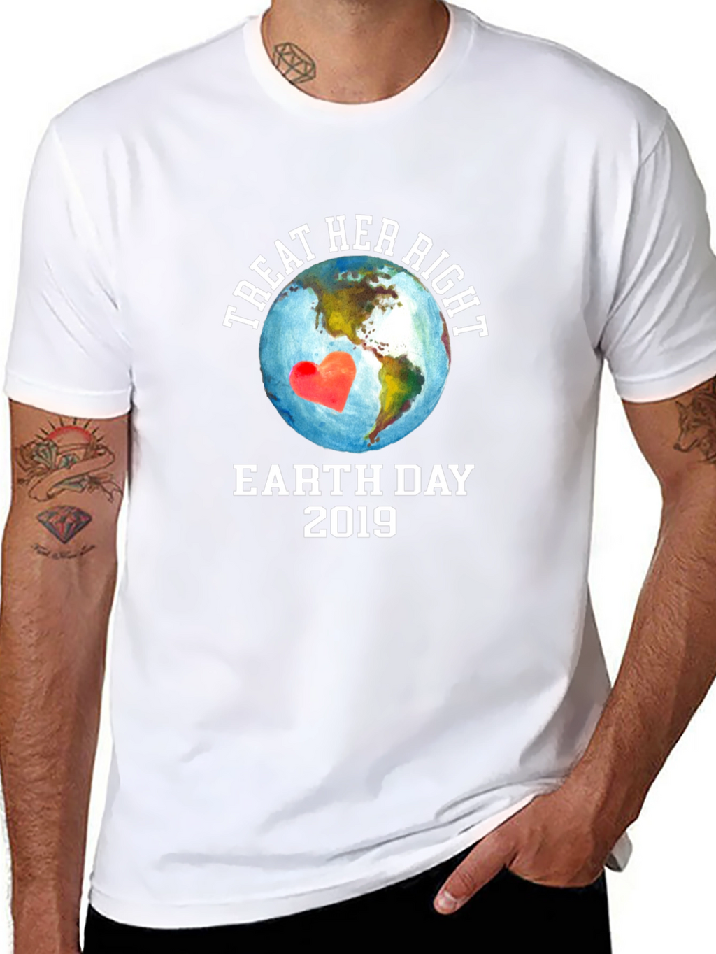 Treat Her Right Earth Day 2019 Graphic T-Shirt