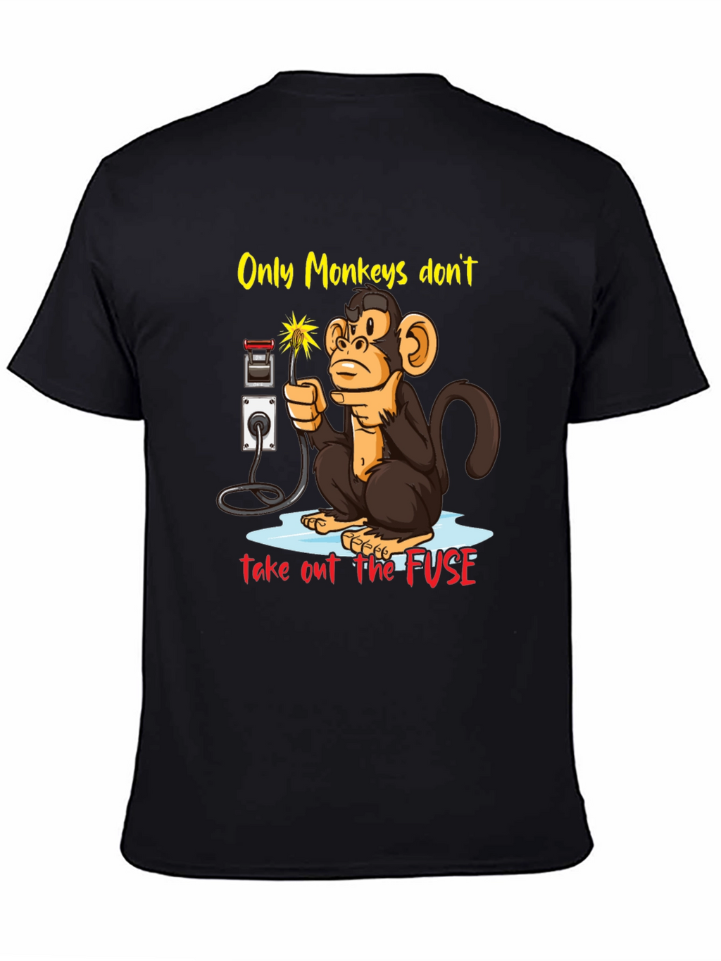 Funny Monkey Fuse T-Shirt