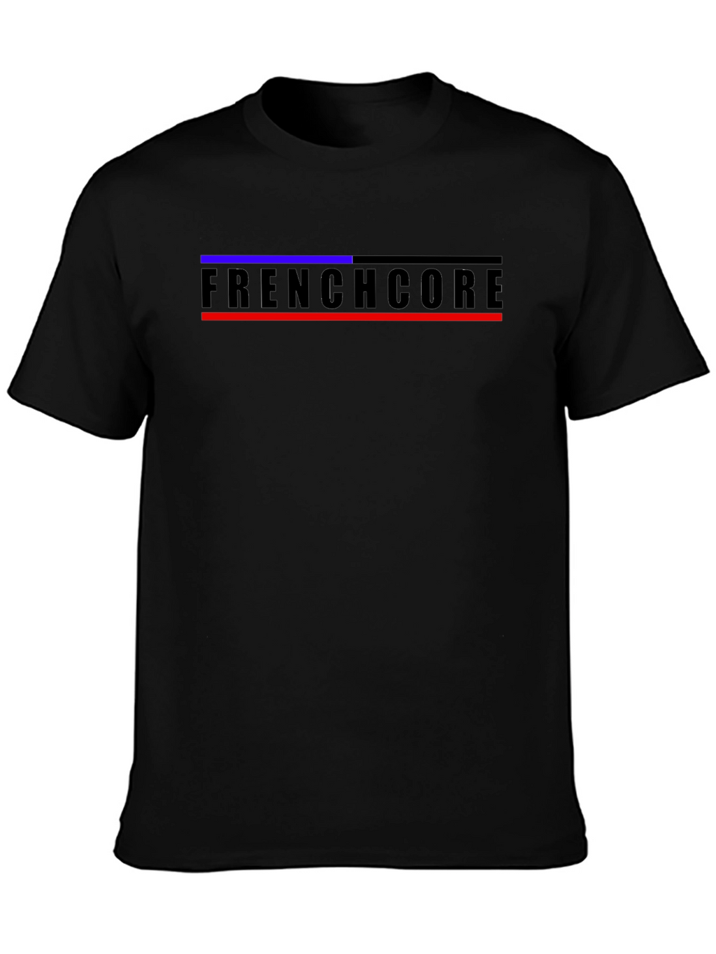 Frenchcore T-Shirt - Black Graphic Tee