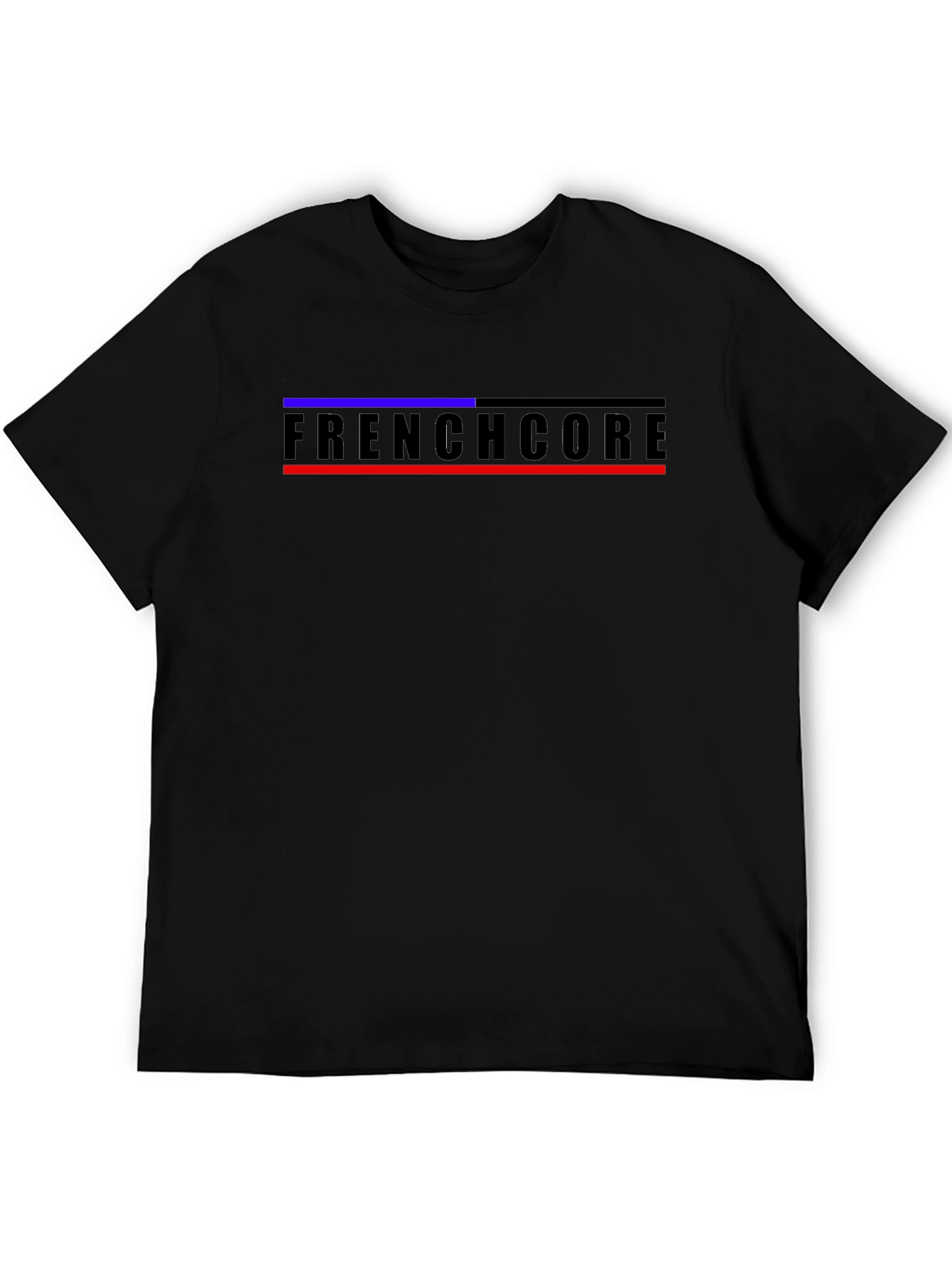 Frenchcore T-Shirt - Black Graphic Tee