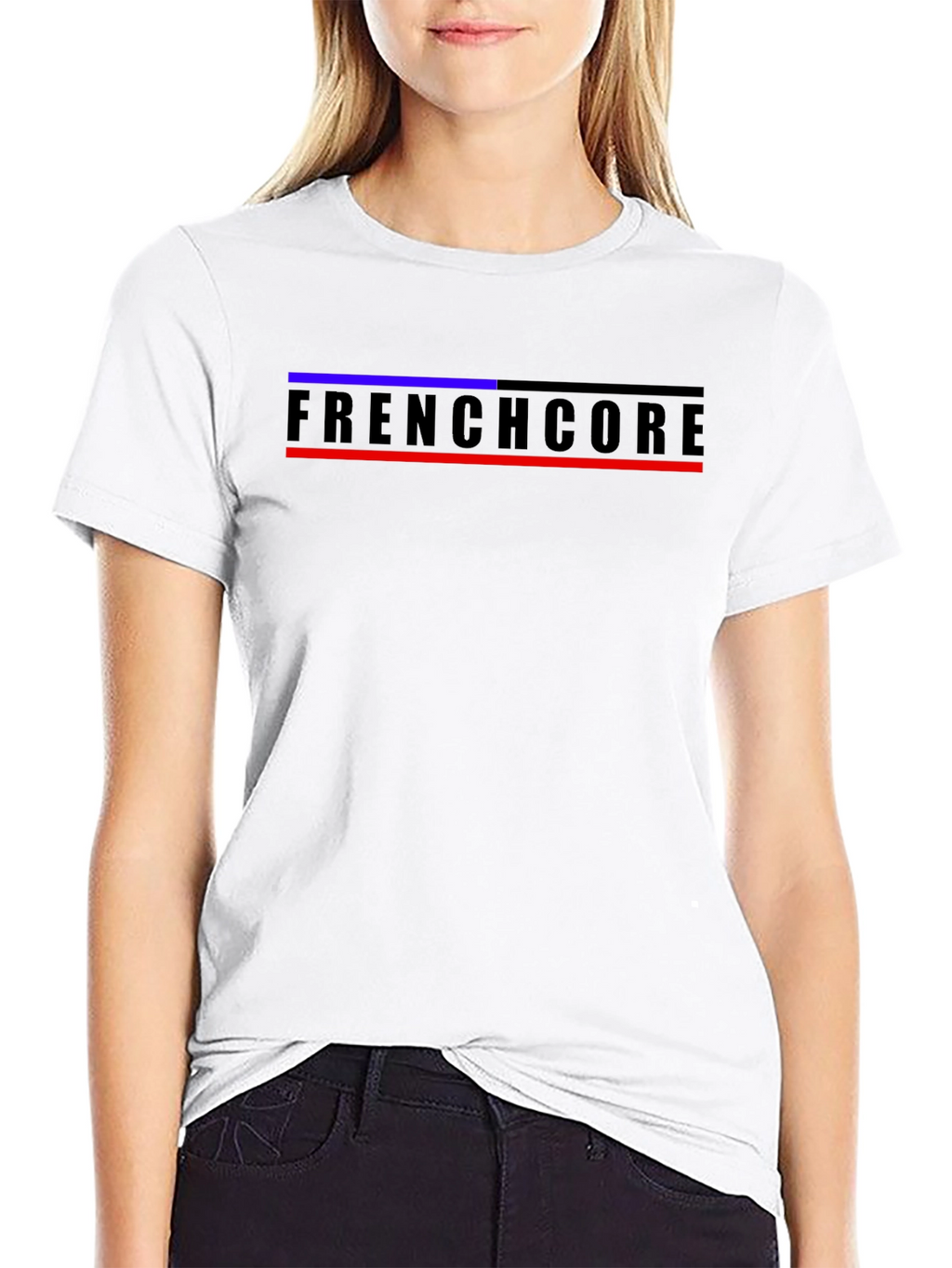 Frenchcore T-Shirt - Black Graphic Tee
