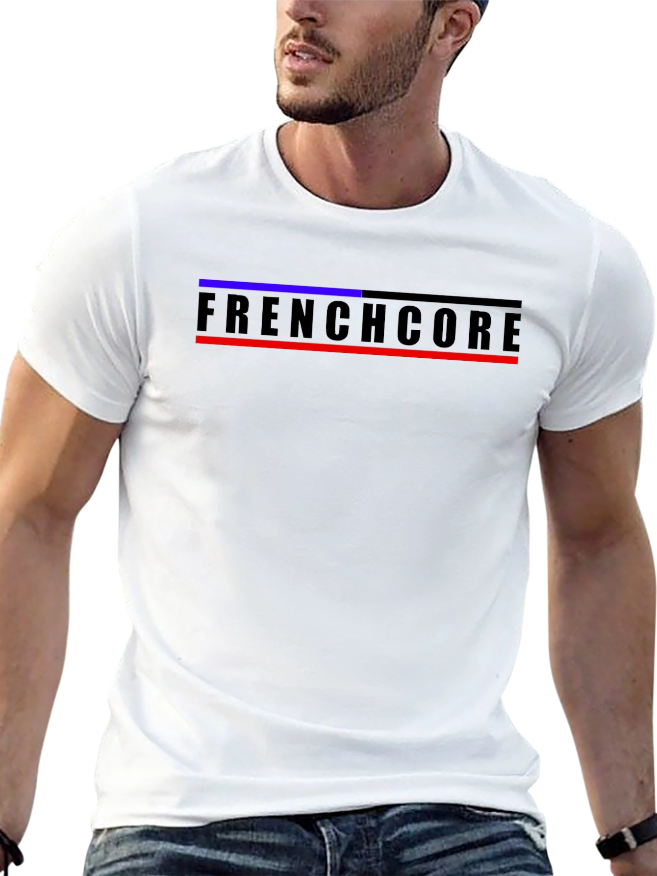 Frenchcore T-Shirt - Black Graphic Tee