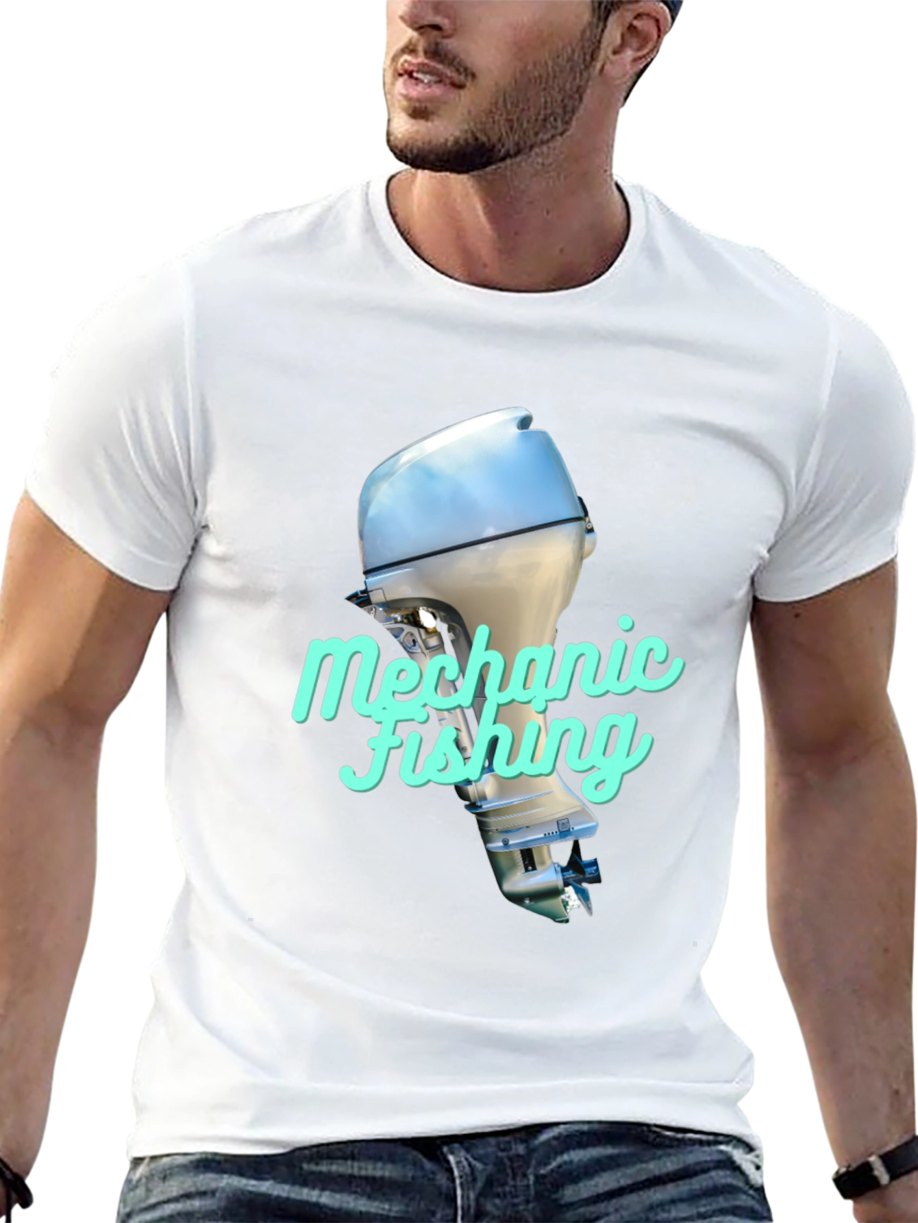 Mechanic Fishing T-Shirt