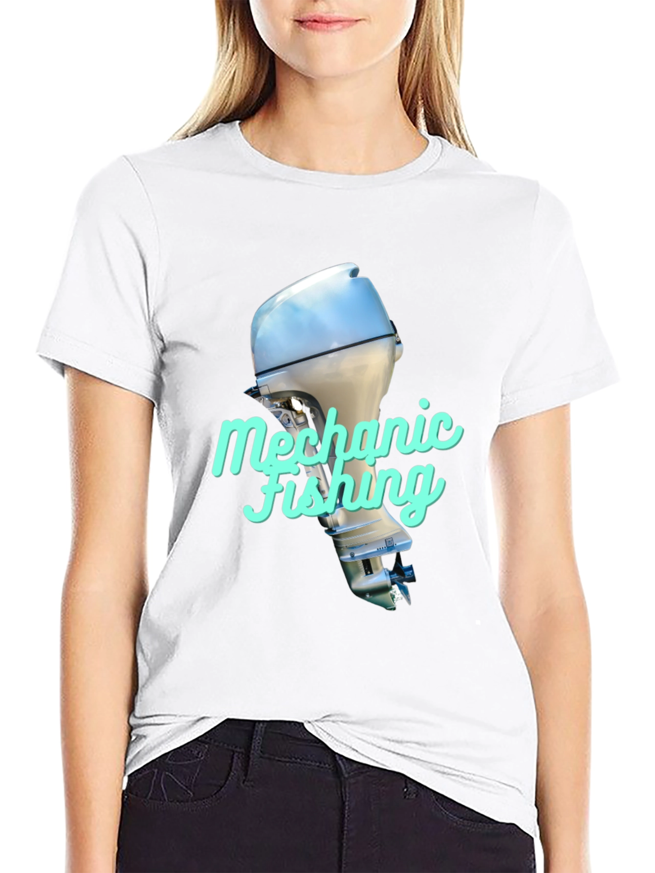 Mechanic Fishing T-Shirt