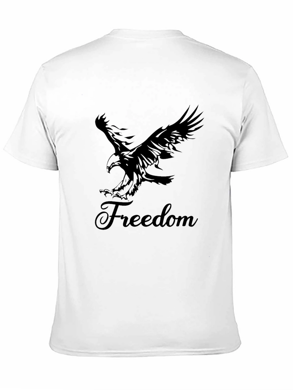 Freedom Eagle Graphic Mens T-Shirt