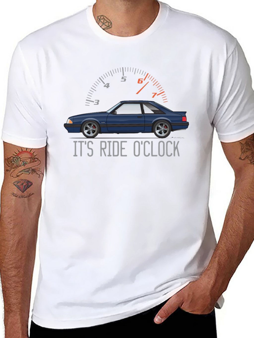 Ride OClock Car Enthusiast T-Shirt