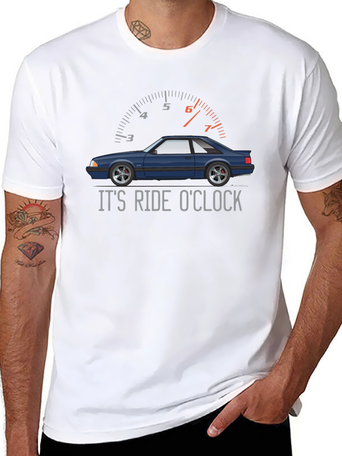 Ride OClock Car Enthusiast T-Shirt