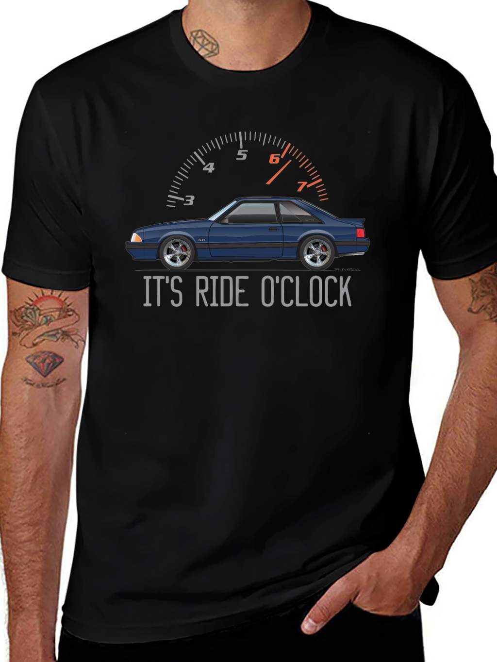 Ride OClock Car Enthusiast T-Shirt