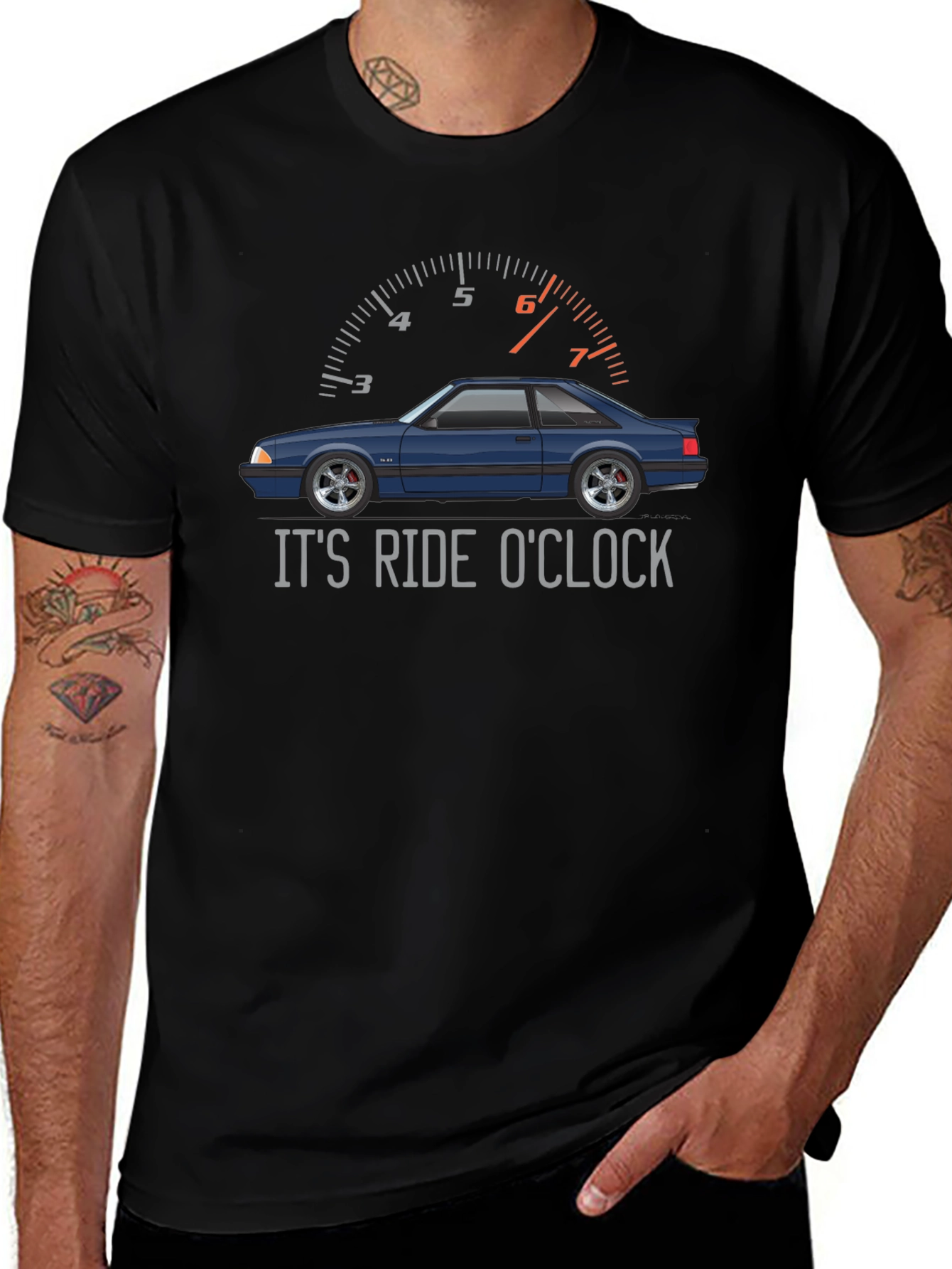 Ride OClock Car Enthusiast T-Shirt