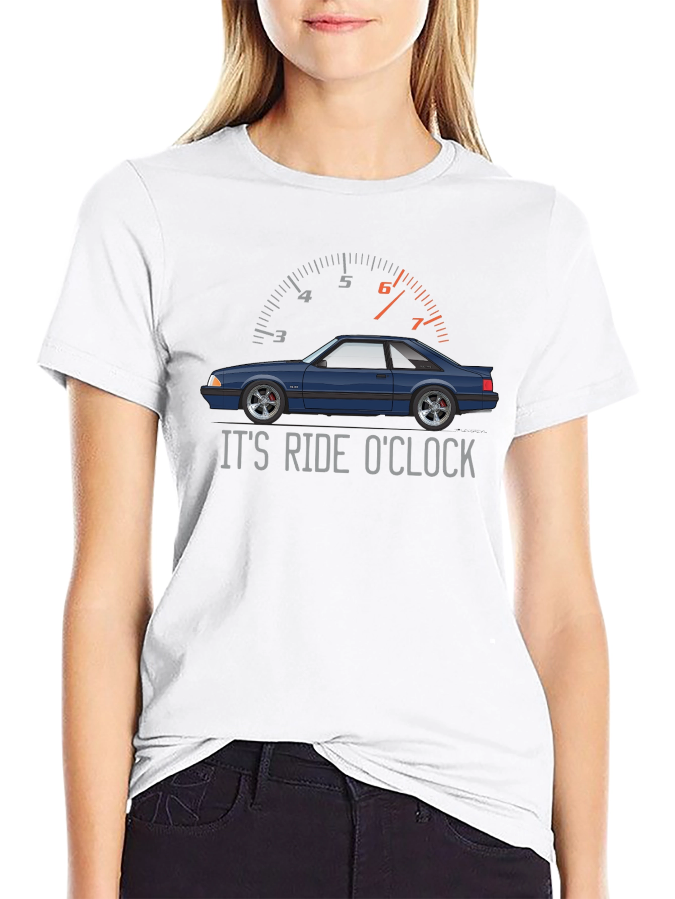 Ride OClock Car Enthusiast T-Shirt