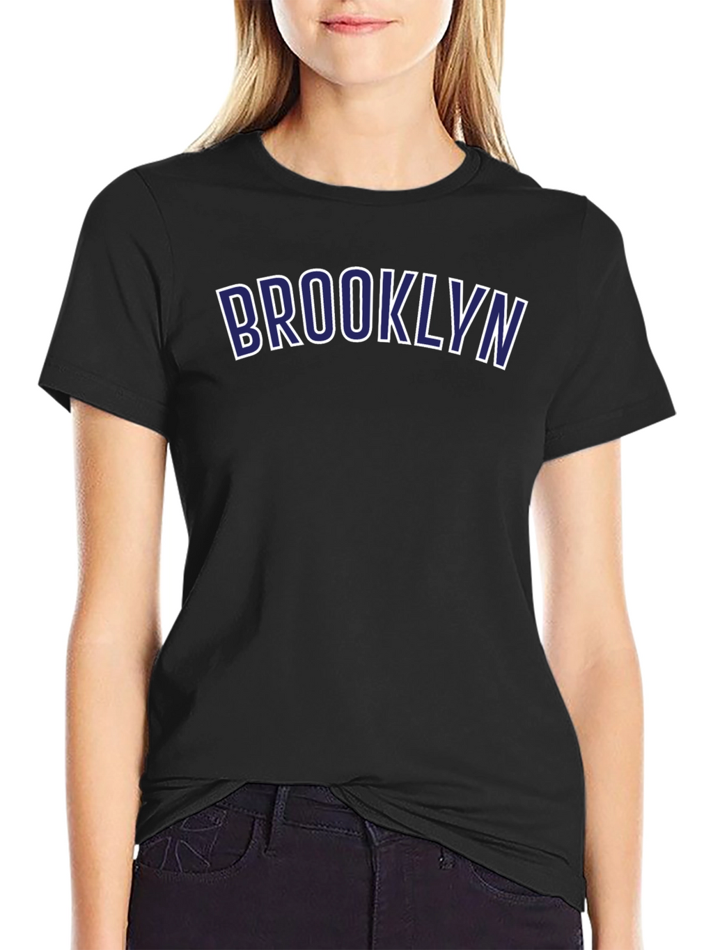 Brooklyn Graphic T-Shirt - Casual Black Tee