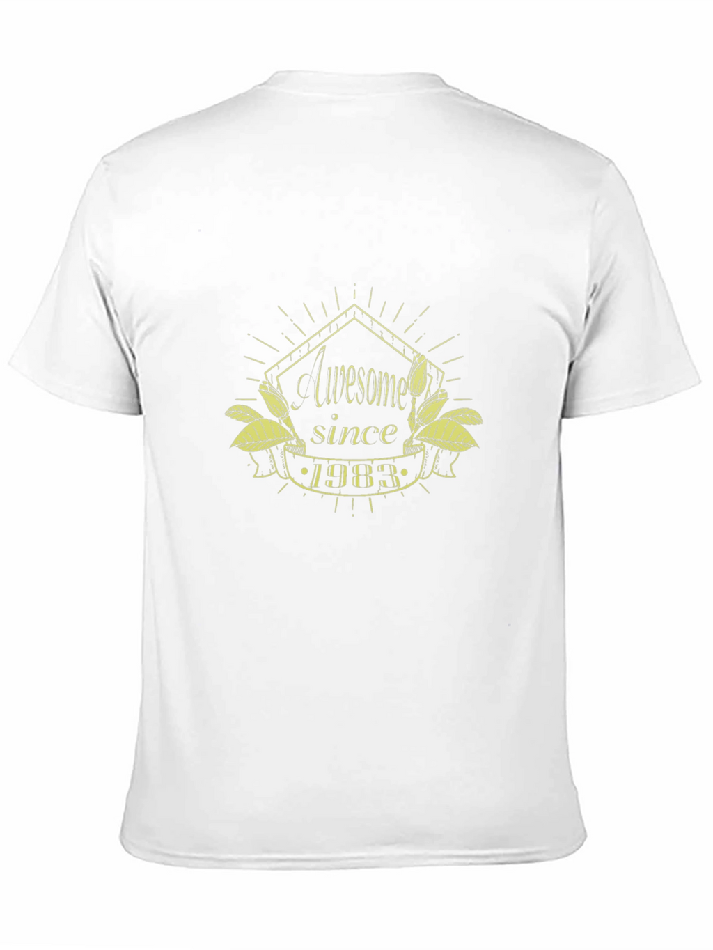 Awesome Since 1983 Black T-Shirt