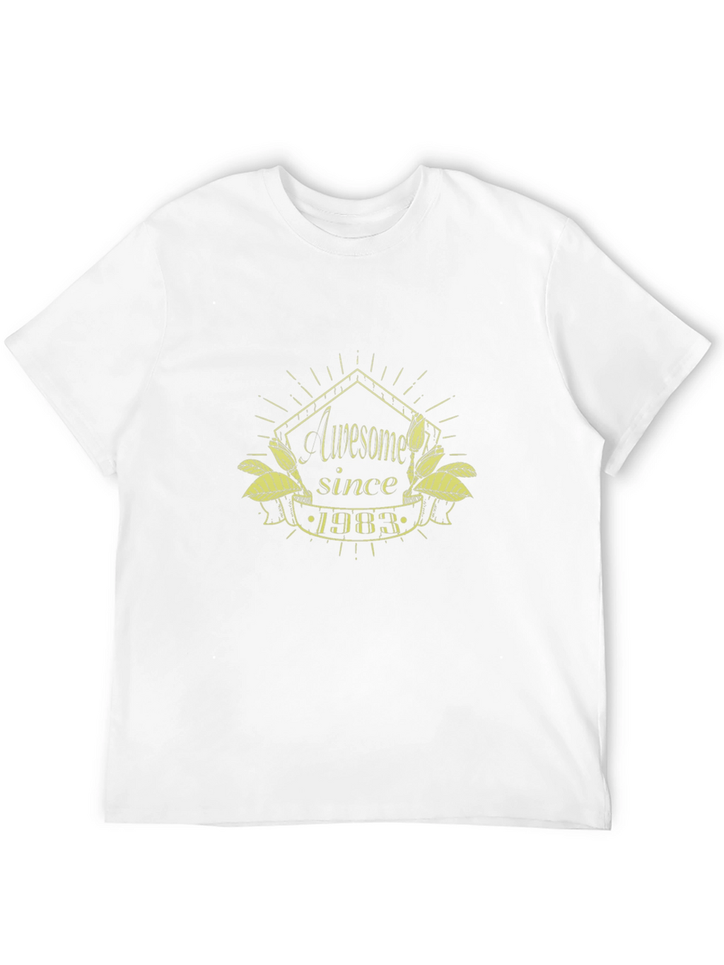 Awesome Since 1983 Black T-Shirt