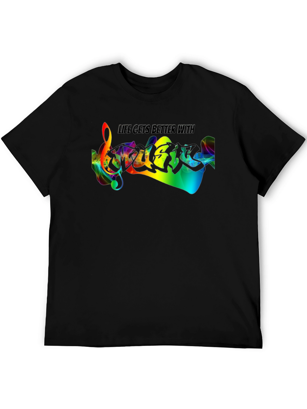 Life Gets Better With Guitar T-Shirt