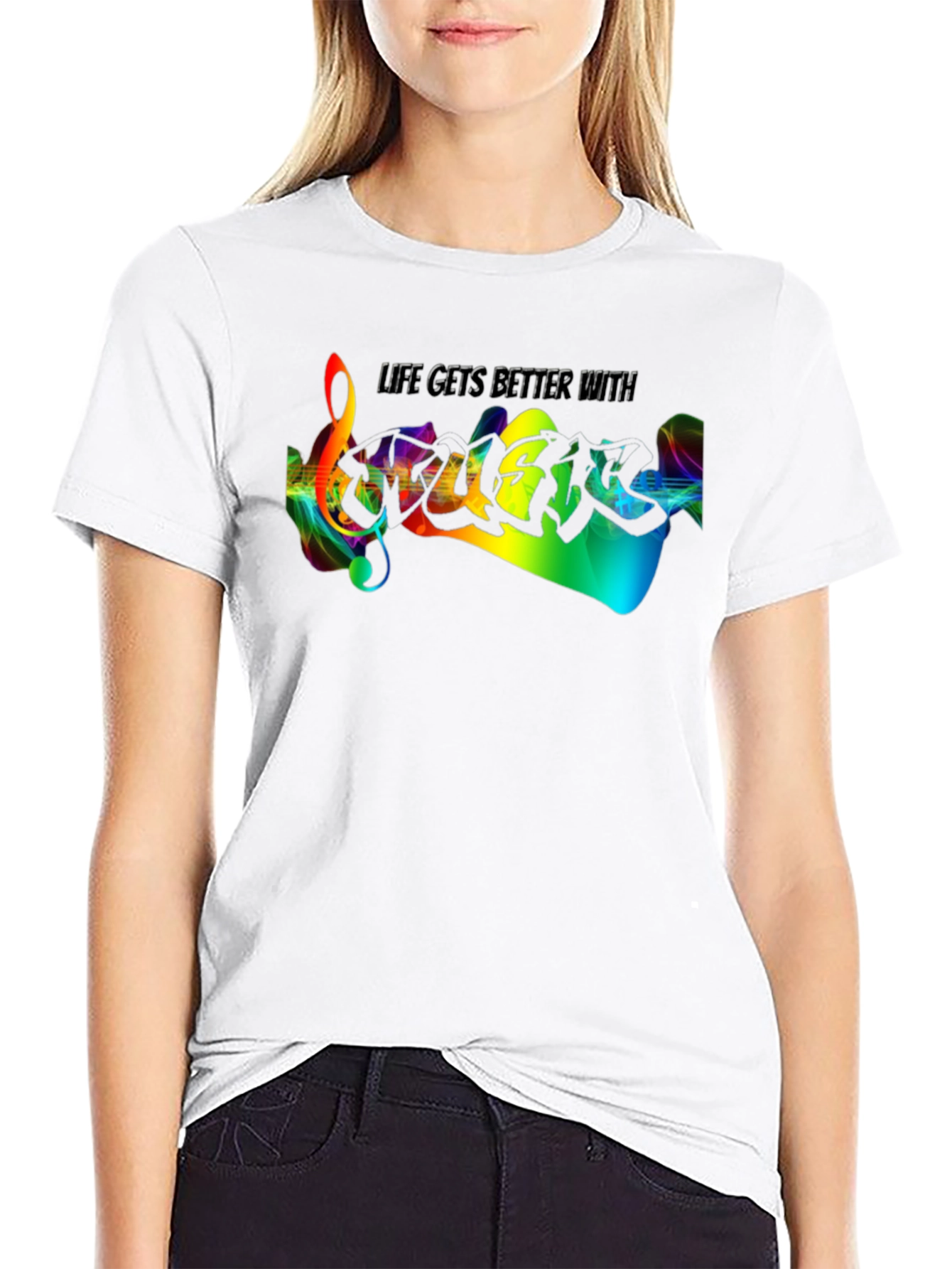Life Gets Better With Guitar T-Shirt