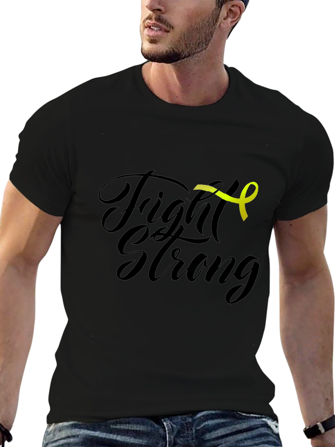 Fight Strong T-Shirt - Cancer Awareness