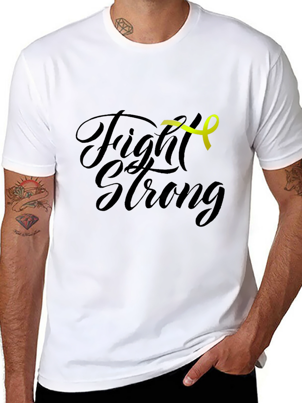 Fight Strong T-Shirt - Cancer Awareness