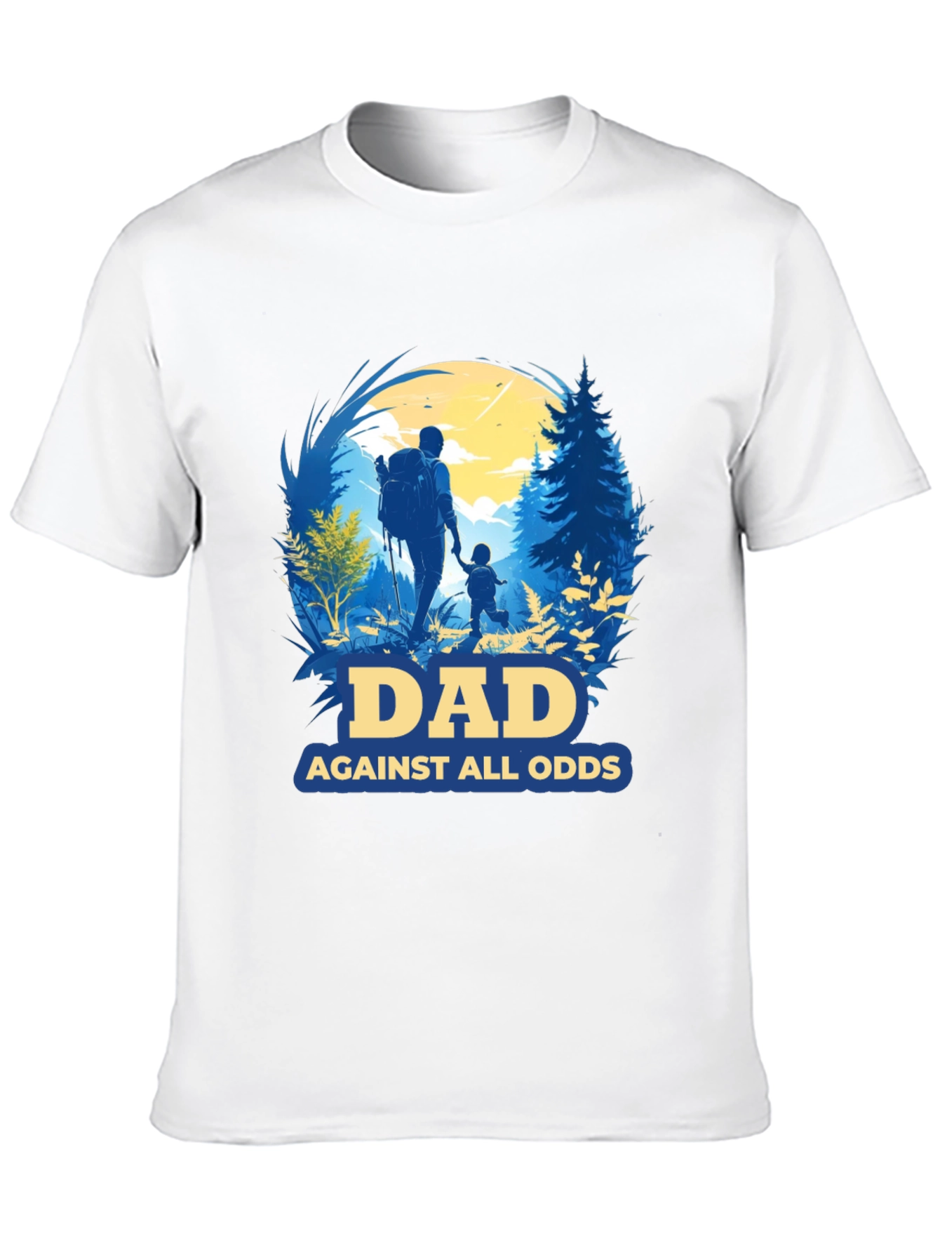 Dad Against All Odds Graphic T-Shirt