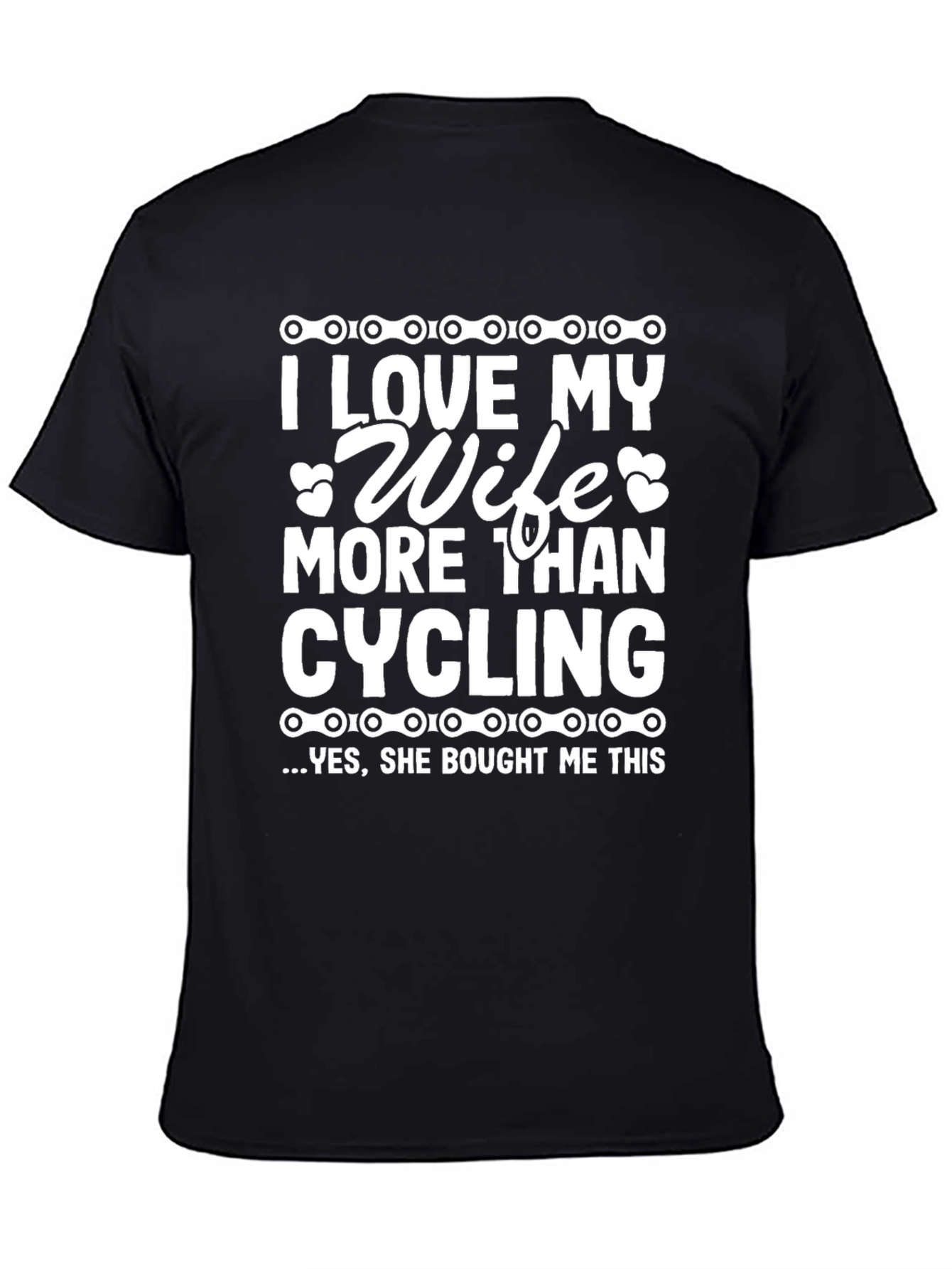 I Love My Wife Cycling T-Shirt