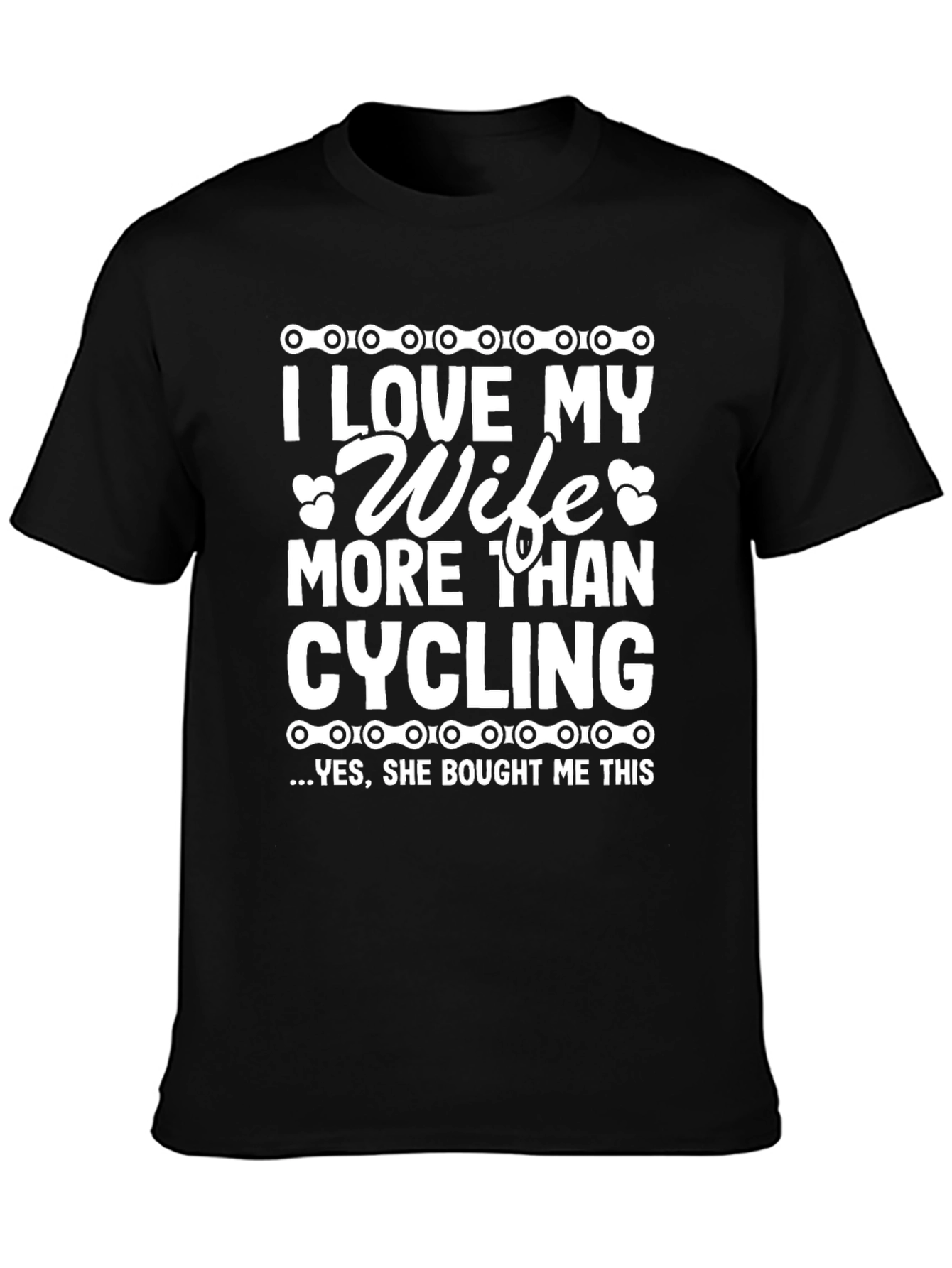 I Love My Wife Cycling T-Shirt