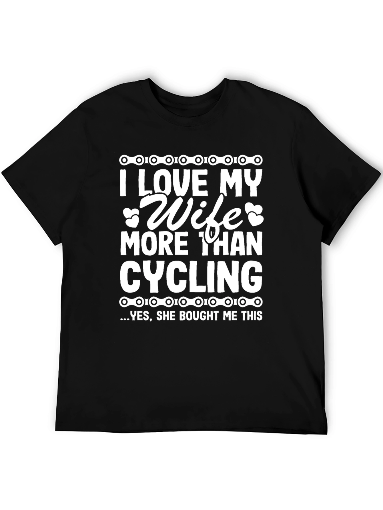 I Love My Wife Cycling T-Shirt