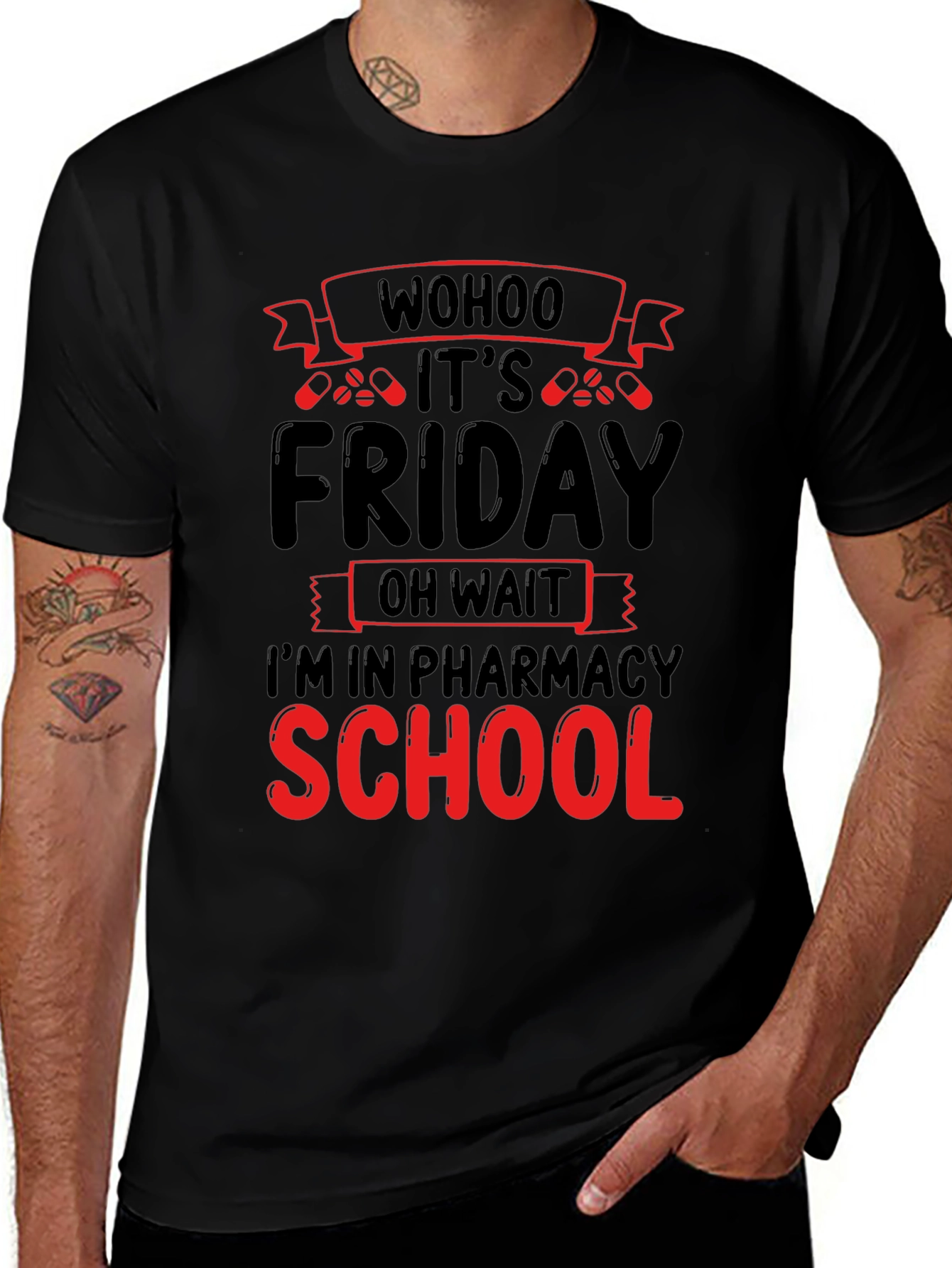 Pharmacy School Friday T-Shirt