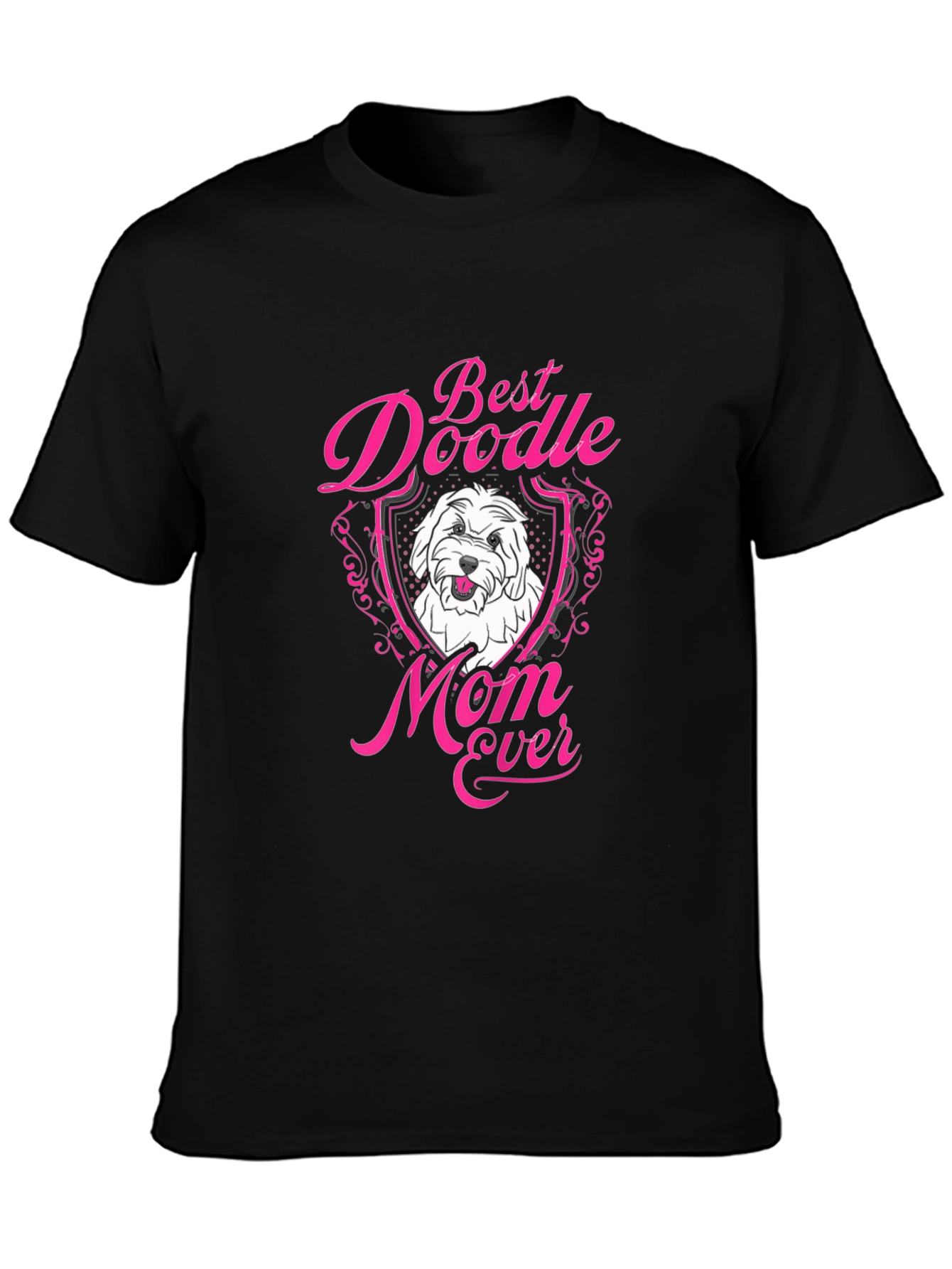 Best Doodle Mom Ever T-Shirt - Cute Dog Lover Tee