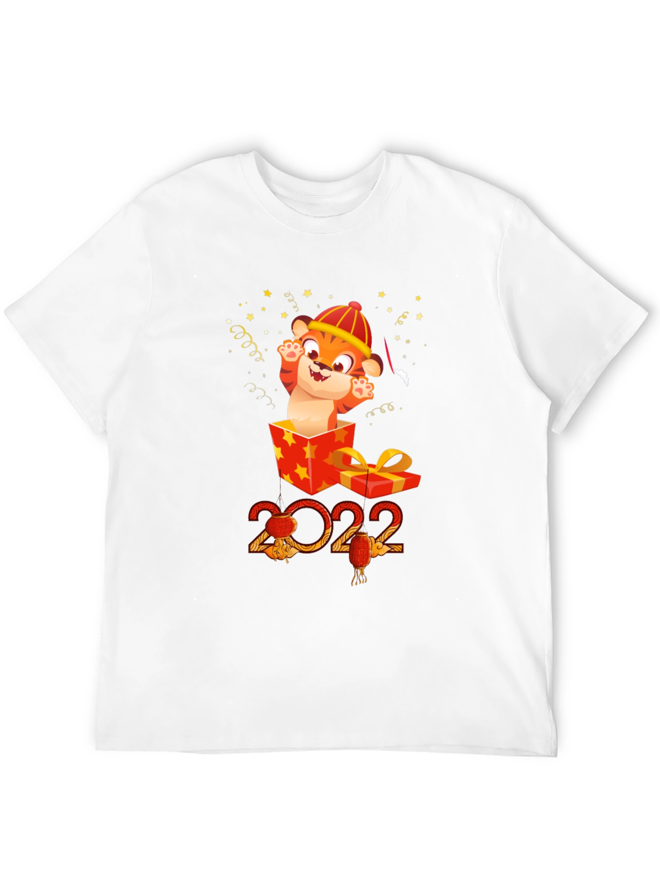 Festive Chinese New Year Tiger T-Shirt - Year of the Tiger