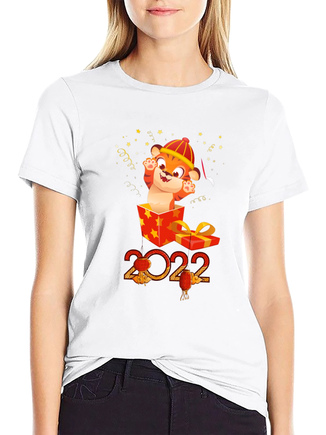 Festive Chinese New Year Tiger T-Shirt - Year of the Tiger