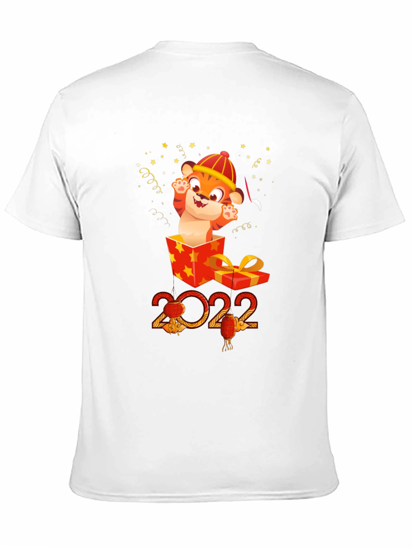 Festive Chinese New Year Tiger T-Shirt - Year of the Tiger