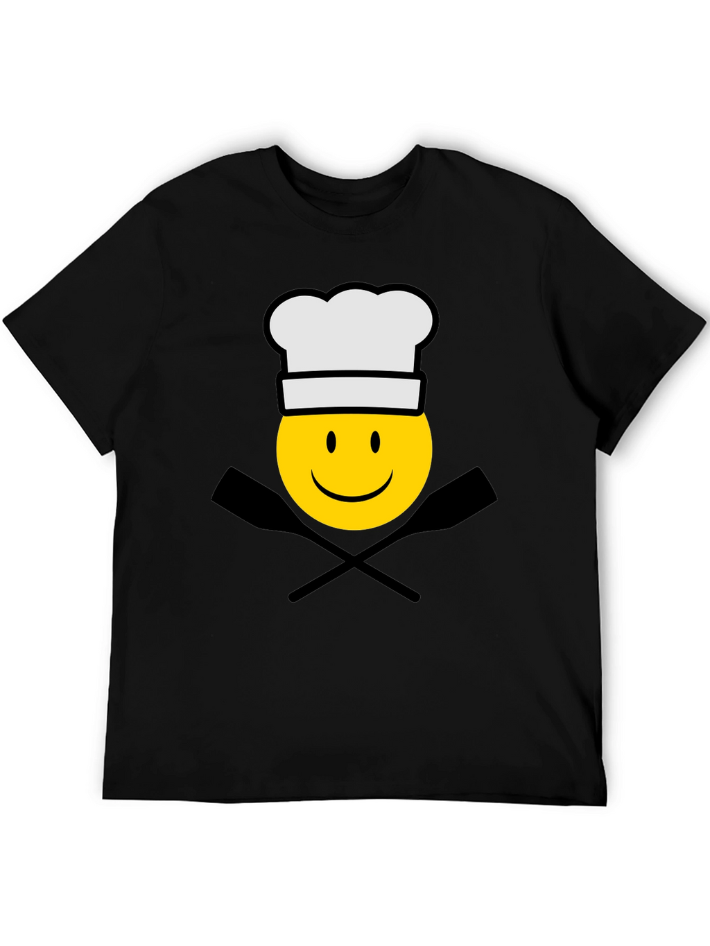 Chef Emoji T-Shirt - Black