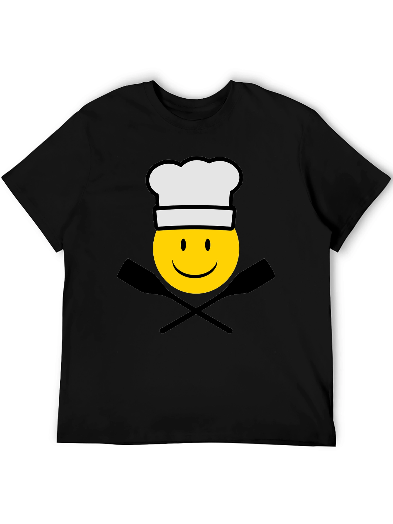 Chef Emoji T-Shirt - Black