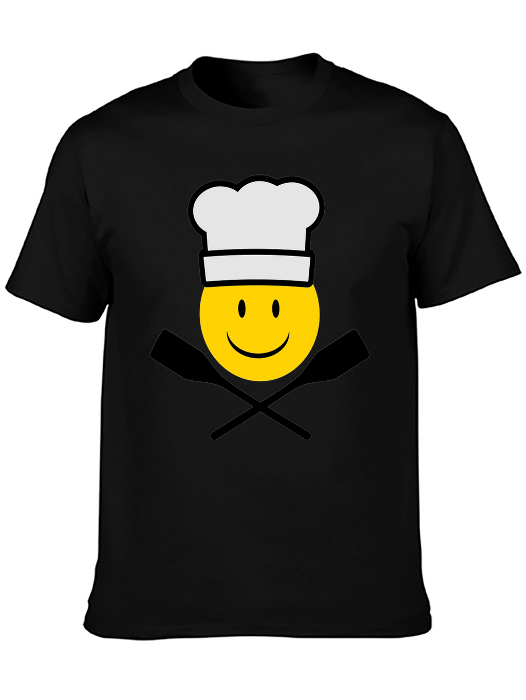 Chef Emoji T-Shirt - Black