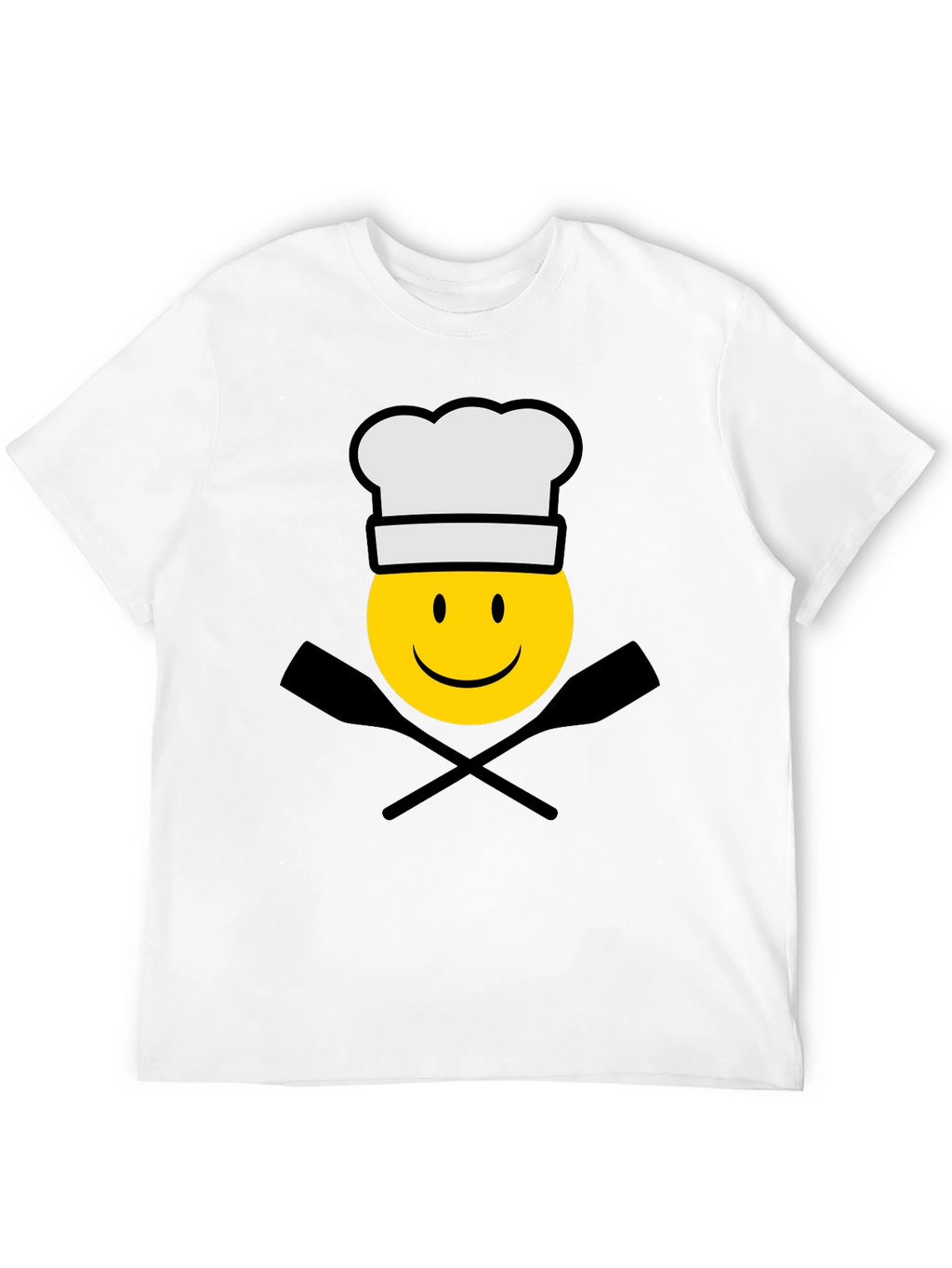 Chef Emoji T-Shirt - Black
